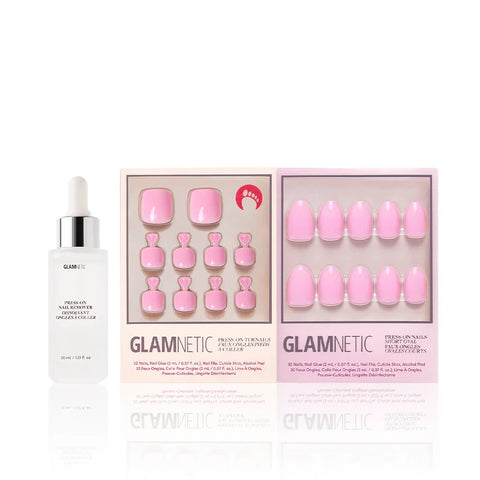Think Pink Mani Pedi