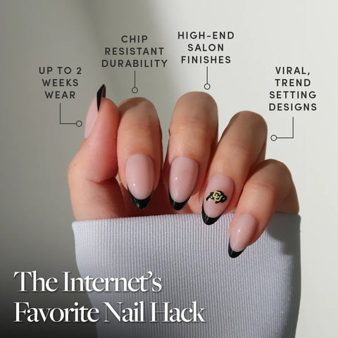 Colorado Buffaloes Press-On Nail Set