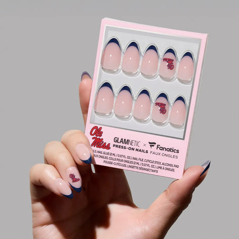 Mississippi Rebels Press-On Nail Set