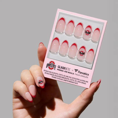 Ohio State Buckeyes Press-On Nail Set