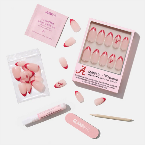 Alabama Crimson Tide Press-On Nail Set