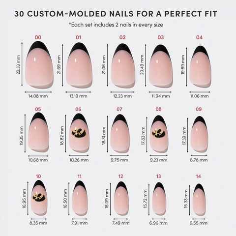 Iowa Hawkeyes Press-On Nail Set