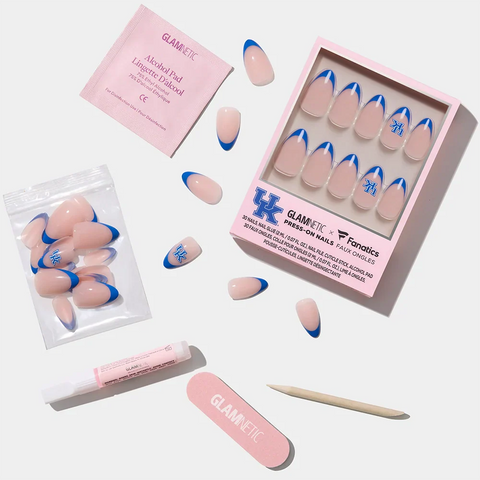 Kentucky Wildcats Press-On Nail Set