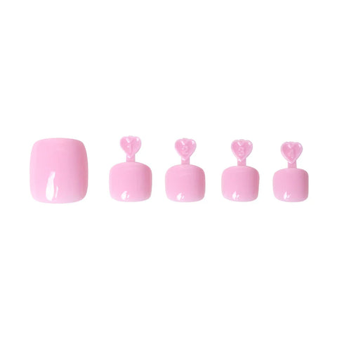 Think Pink Toenail